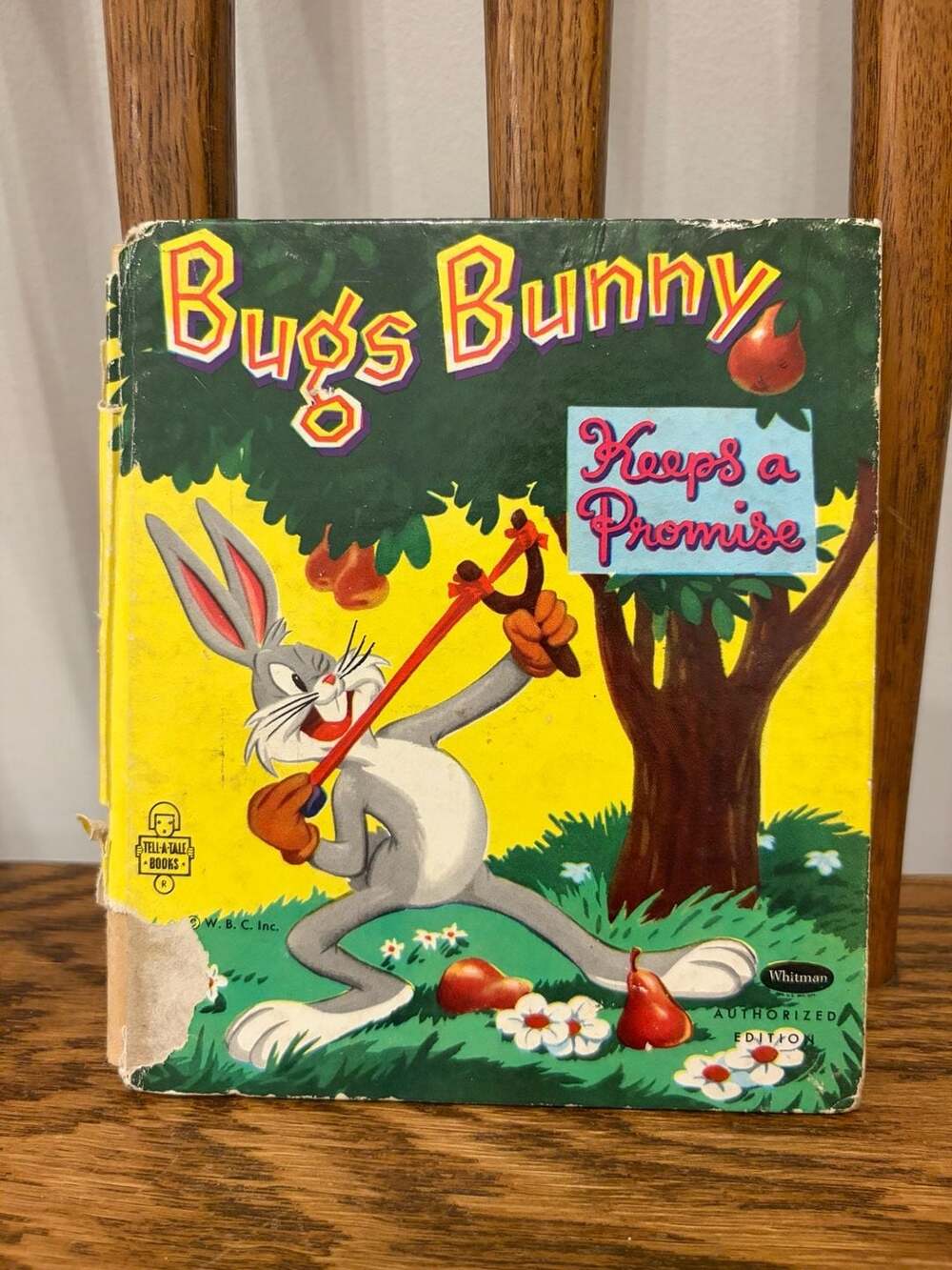 Vintage 1951 Bugs Bunny Keeps a Promise Whitman Tell-A-Tale Book